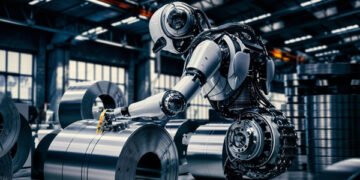 AI Robot Packaging Metal Coils by Steel Industry News