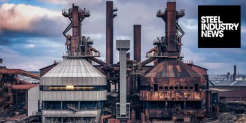 Old and Modern Steel Mill by Steel Industry News