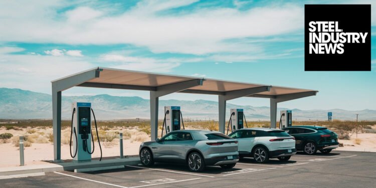EV Charging Stations by Steel Industry News