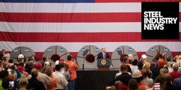 President Donald J. Trump delivers remarks on trade and celebrates the recently reopened Granite City Works steel plant July 26, 2018 | Photo Credit: Official White House Photo by Shealah Craighead