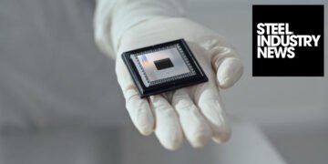 A person shows Google Quantum AI's "Willow" chip, in this undated handout photo obtained by Reuters on December 6, 2024. Google/Handout via Reuters