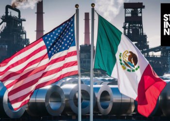 United States and Mexico flags by Steel Industry News