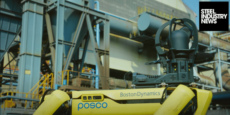Boston Dynamics Spot Robot at POSCO