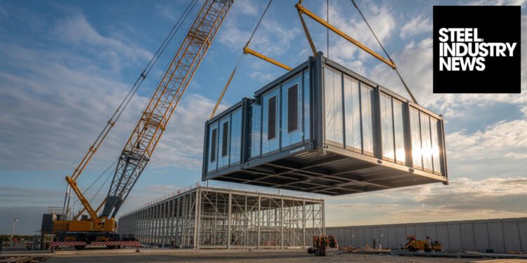 Data Center Construction Image by Steel Industry News