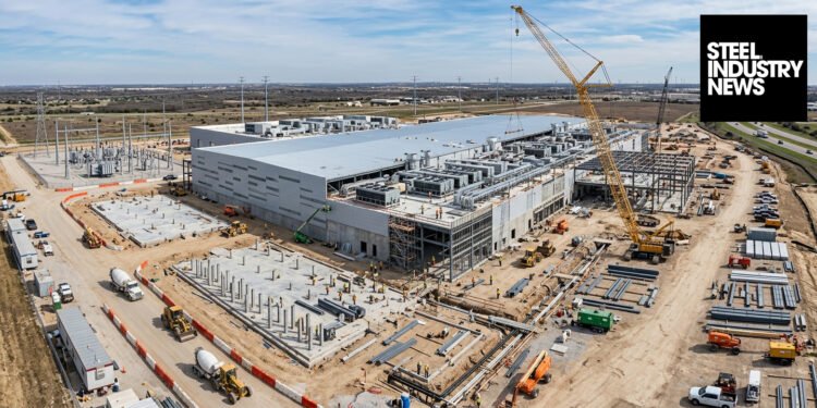 Data center construction and steel demand